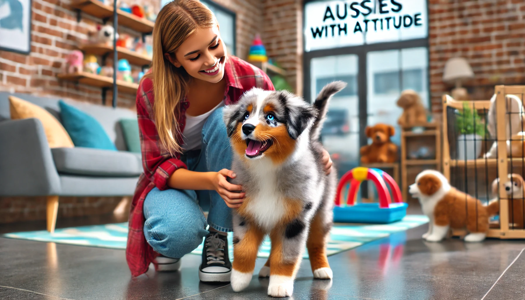 AWA-Welpen-Besuch Warum Aussies with Attitude die beste Adresse für den Kauf eines Australian Shepherds ist