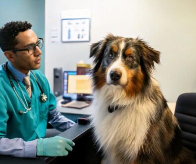 Farbfehler Australian Shepherd